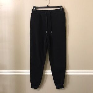 Bastion Trail Black Fleece Jogger Sweatpants